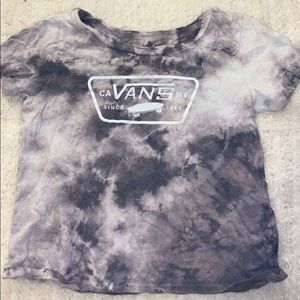 tie dye vans top